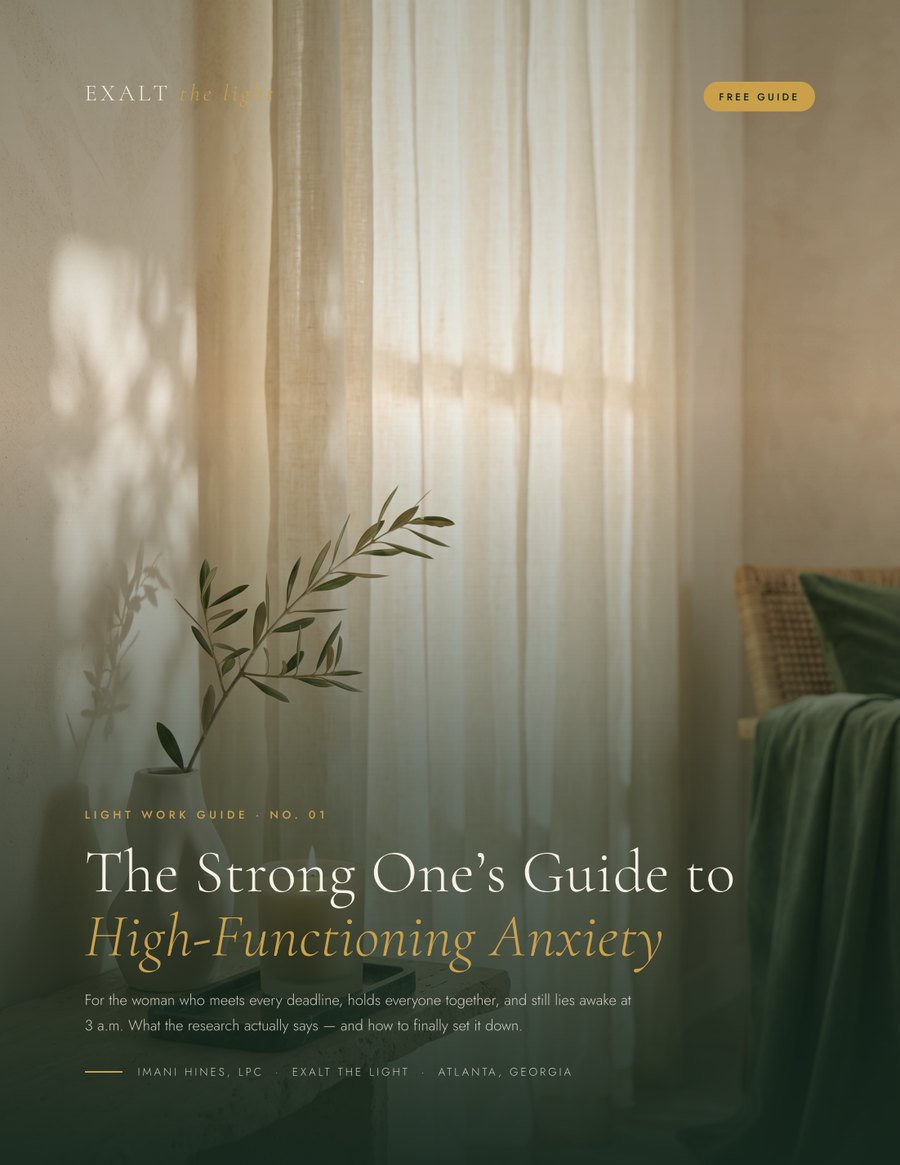 Cover of The Strong One's Guide to High-Functioning Anxiety