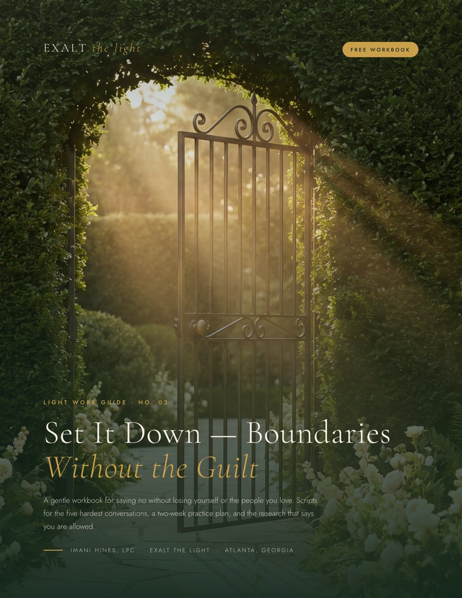 Cover of Set It Down, Boundaries Without the Guilt